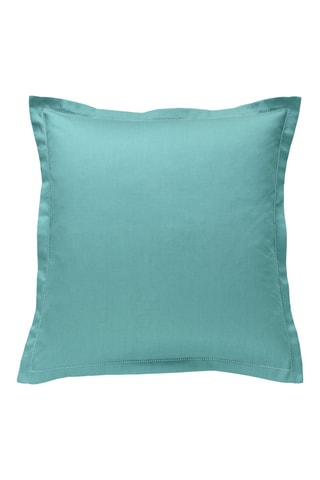 Fronha em cetim de algodão 120 fios/cm² - Azul