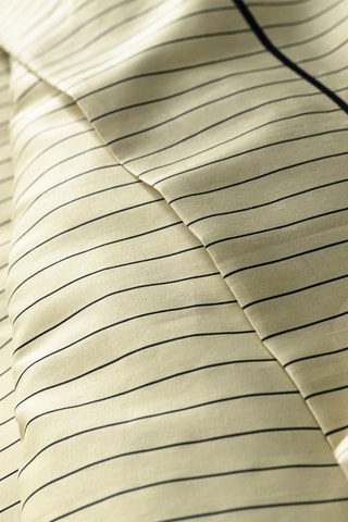 Conjunto de edredão em algodão 120 fios/cm² Wyatt - Creme