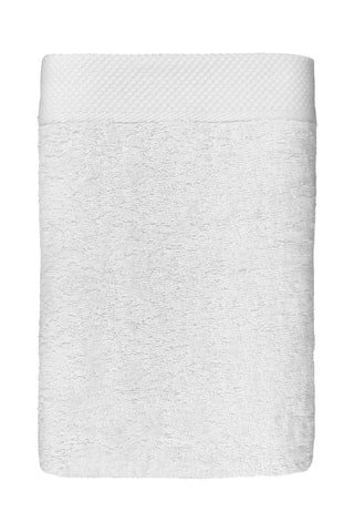 Toalha de banho grande - Branco - 100 x 180 cm