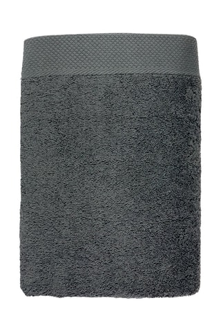 Toalha de banho grande - Antracite - 100 x 180 cm