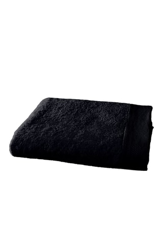 Toalha de banho Preto - 100 x 150 cm