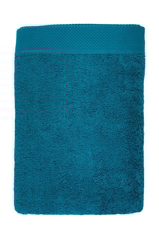 Toalha de banho grande Azul-petróleo - 70 x 140 cm