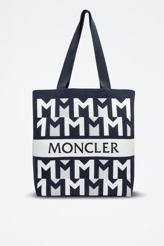 Tote bag  - Bleu marine et blanc