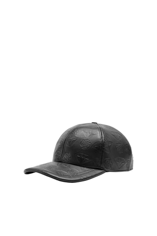 Casquette en cuir Moncler Genius x BBC - Noir
