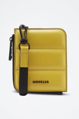Portefeuille en cuir  - Jaune