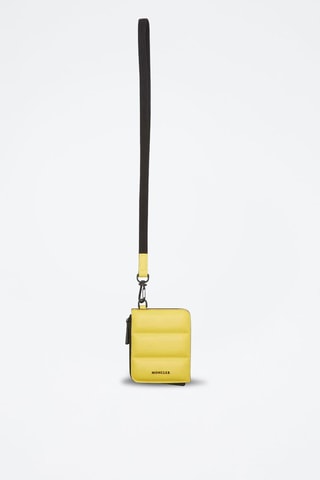 Portefeuille en cuir  - Jaune