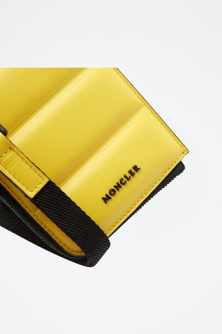Portefeuille en cuir  - Jaune