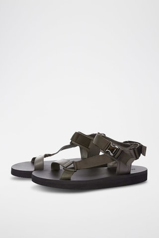 Sandales en cuir Flavia - Vert