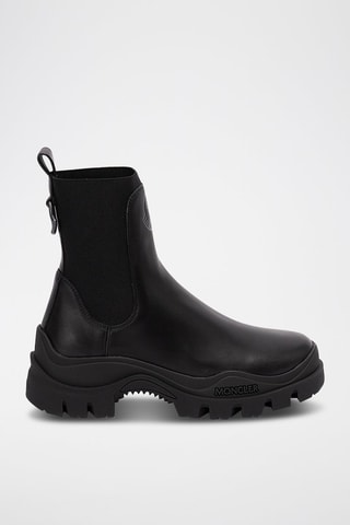 Bottines Chelsea en cuir Larue - Noir