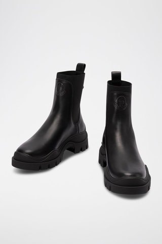 Bottines Chelsea en cuir Larue - Noir