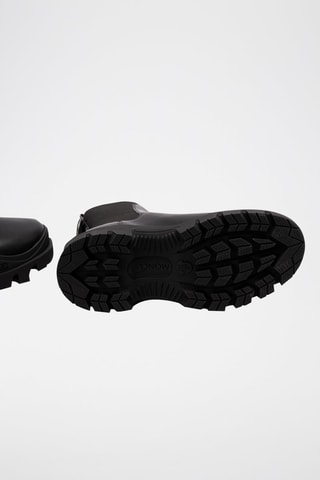 Bottines Chelsea en cuir Larue - Noir