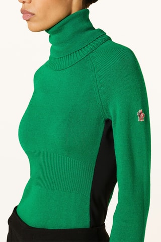 Pull en laine Grenoble - Vert