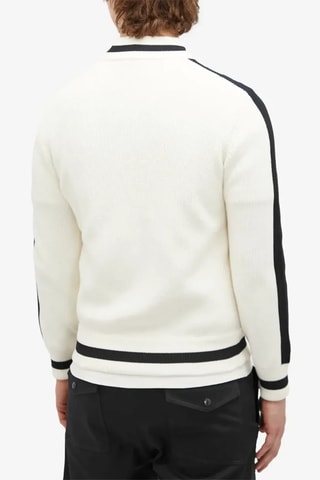 Bomber Knit Taping - Blanc