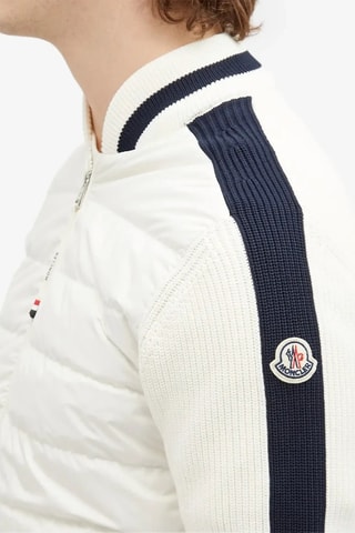 Bomber Knit Taping - Blanc