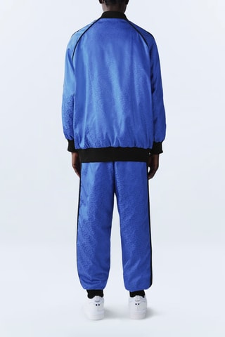 Bomber réversible Moncler x Adidas Originals - Bleu et noir