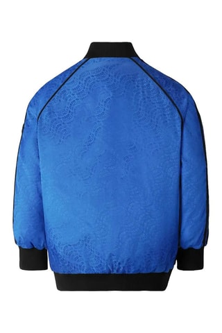 Bomber réversible Moncler x Adidas Originals - Bleu et noir