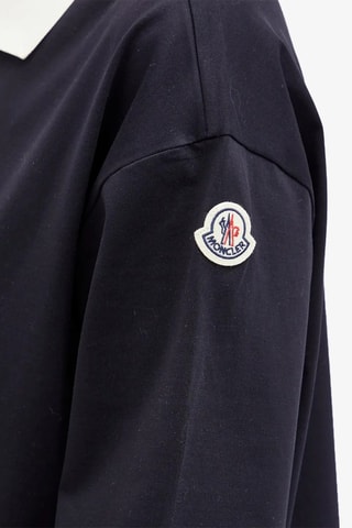 Polo Contrast - Bleu marine