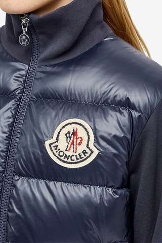 Doudoune bi-matière Padded - Bleu