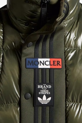 Doudoune sans manches Moncler x Adidas Originals - Olive
