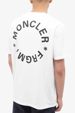T-shirt Moncler Genius x Fragment - Blanc
