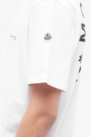 T-shirt Moncler Genius x Fragment - Blanc