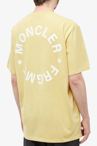 T-shirt Moncler Genius x Fragment - Jaune