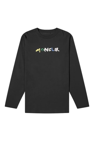 T-shirt Logo Long - Noir