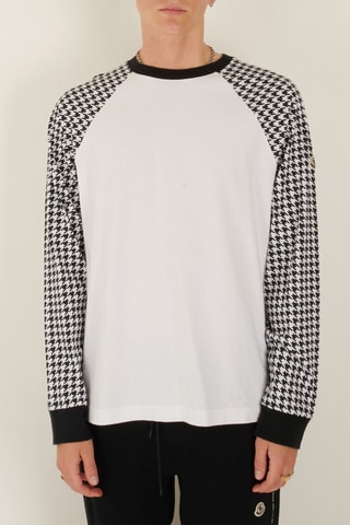 T-shirt Moncler Genius x Fragment - Blanc et noir