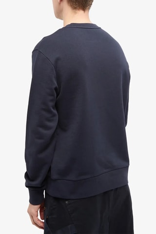 Sweat Trademark Logo Crew - Bleu marine