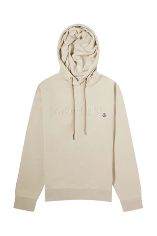 Sweat à capuche Logo - Beige