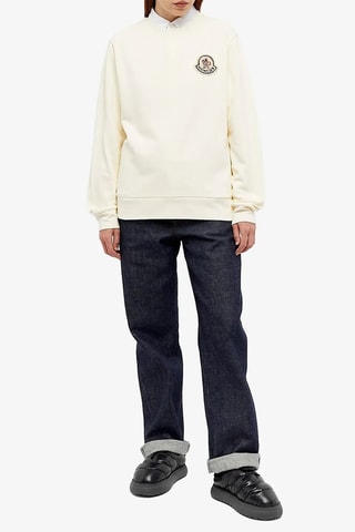 Sweat Logo Crew - Beige