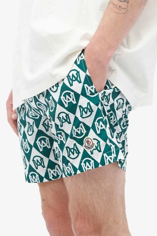 Short de bain Monogram - Vert