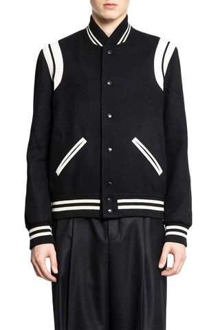 Teddy em lã - Preto - Saint Laurent