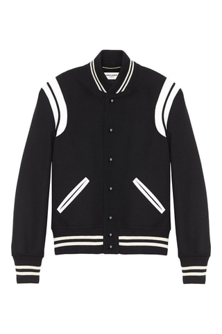 Teddy em lã - Preto - Saint Laurent