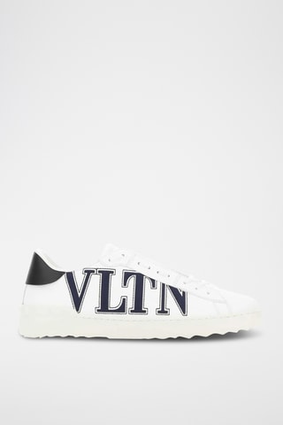Sapatilhas em couro - Branco - Valentino