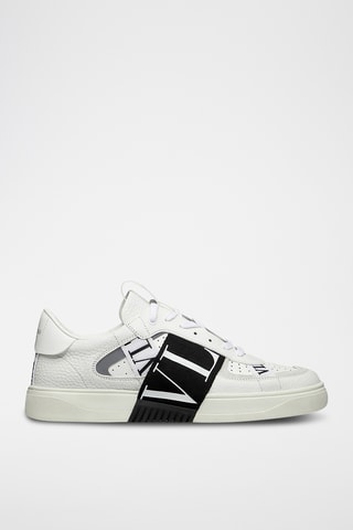 Sapatilhas em couro - Branco - Valentino