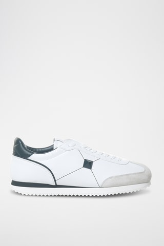 Sapatilhas em couro - Branco - Valentino