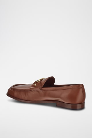 Mocassins em couro - Castanho - Valentino