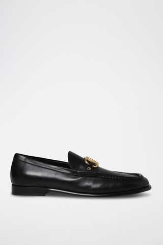 Mocassins em couro - Preto - Valentino