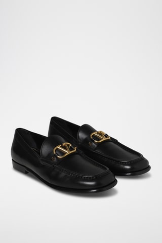 Mocassins em couro - Preto - Valentino