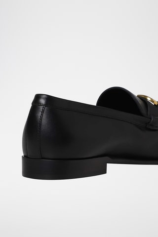 Mocassins em couro - Preto - Valentino