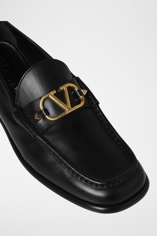 Mocassins em couro - Preto - Valentino