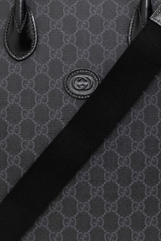 Mala shopper em couro - Preto - Gucci