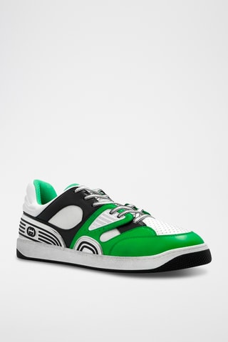 Sapatilhas em couro - Branco - Gucci