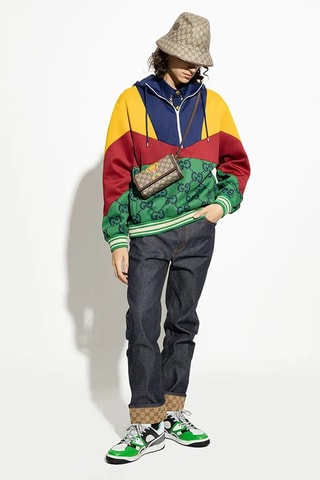 Sapatilhas em couro - Branco - Gucci