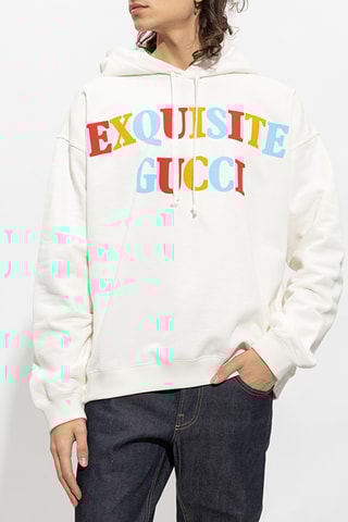 Sweat com capuz - Branco - Gucci