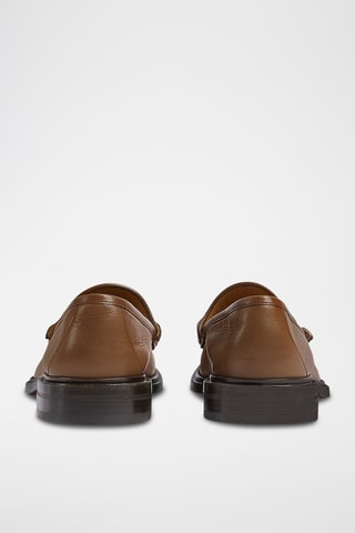Mocassins em couro - Castanho - Gucci