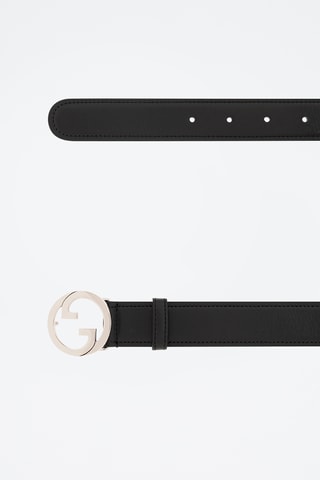Cinto em couro - Preto - Gucci