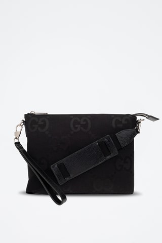 Mala a tiracolo de couro - Preto - Gucci