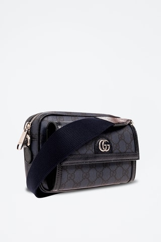 Mala a tiracolo de couro - Azul-marinho - Gucci